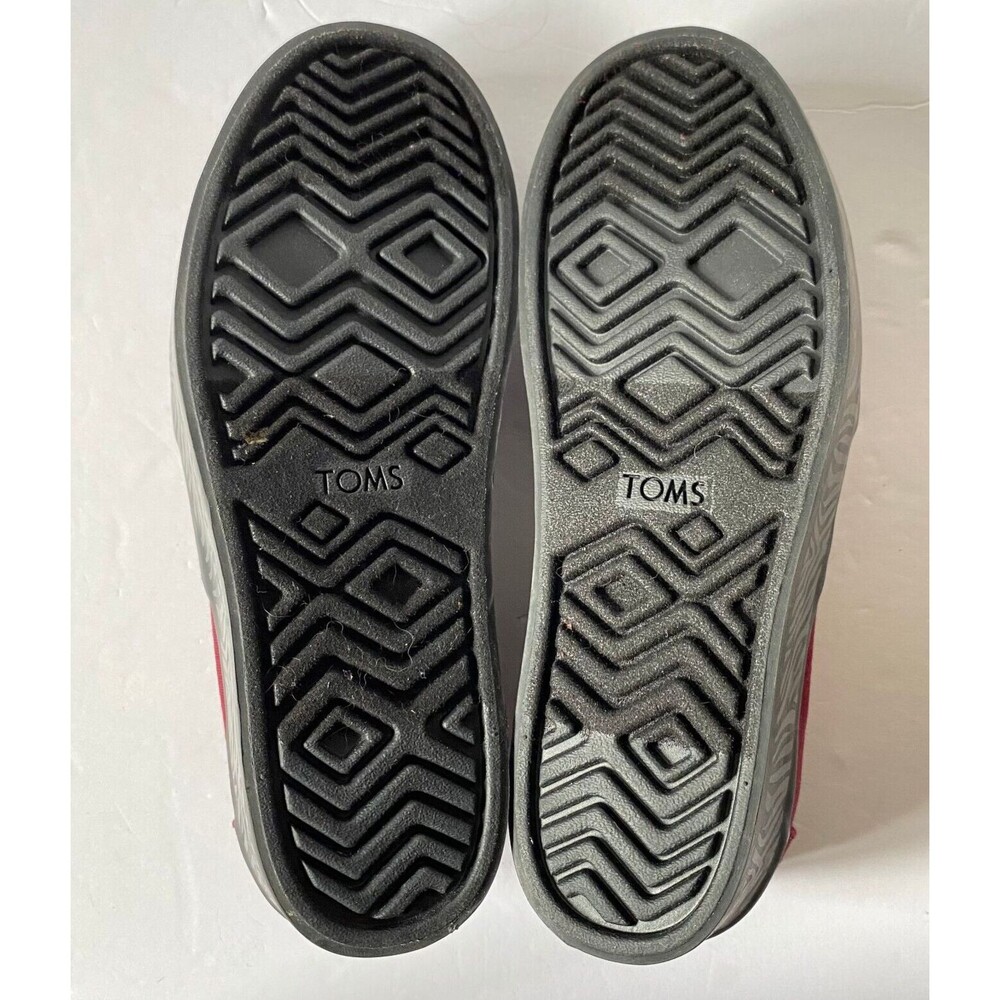 Toms Shoes Women's Size 7 Cabernet Canvas Alpargata Boardwalk NWT ๐คฉ HOST PICK! - Picture 14 of 14